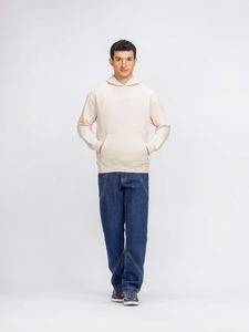 Sudadera Unisex Extra Grande con Cuello Redondo, Color Sólido, Tejido de Algodón, Informal, para Otoño, Corte Regular, Manga Larga 2026 - Product Image 6