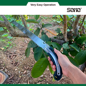 Sierra de mano profesional de hoja recta SONO JF250 con hoja reemplazable de cambio rápido y mango ergonómico universal - Product Image 3