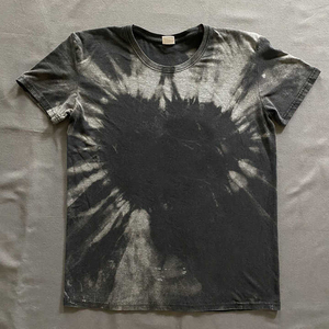Camiseta Unisex de Cuello Redondo y Manga Corta con Estampado Tie Dye, Corte Regular, 100% Poliéster Jersey, Informal, Primavera, Antiarrugas, Logotipo Serigrafiado - Product Image 3