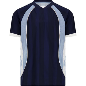 Maillots de rugby personnalisés pour hommes, uniformes d'équipe, shorts écologiques, imperméables, logo imprimé par sublimation, entraînement et match, 100% coton biologique - Product Image 1