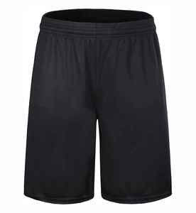 Pantalones Cortos Deportivos de Verano para Hombre, Transpirables, de Secado Rápido, de Lino/Algodón, para Gimnasio, Correr, Fitness, con Bolsillo, Diseño Negro Sólido Informal - Product Image 1