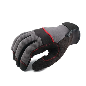 Gants de sport personnalisés avec logo imprimé pour mécaniciens, prix d'usine, gants tactiques antidérapants en cuir microfibre, gants de mécanicien robustes - Product Image 2