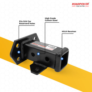 ROADPOWER (RP-HTRC22-BK) Récepteur de remorquage de 2 pouces, capacité de 3500 lb, construction en acier robuste et solution de remorquage - Product Image 2