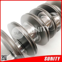 TAIWAN SUNITY Nouveau Vilebrequin en Métal Argenté Haute Efficacité Essence Haute Qualité OEM 6G5-11411-00 Certifié ISO9001 pour Moteurs Marins