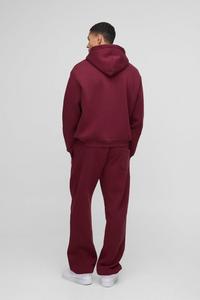 Conjunto Deportivo Personalizado para Hombre, Sudadera con Capucha y Pantalones Ajustados de Felpa Técnica para Fútbol, Conjunto Deportivo Personalizado para Hombre, Sudadera con Capucha y Pantalones Ajustados de Felpa Técnica - Product Image 3