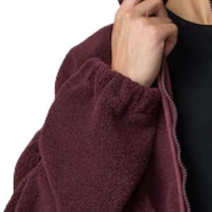 Womens Sherpa <b>Fleece</b> Knitted <b>Jacket</b> Full Zip Stand Collar Long Sleeve Soft <b>Warm</b> Breathable Eco-Friendly Logo Winter Casual - Product Image 4