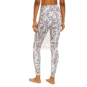 Nuevo diseño, leggings de yoga de cintura elástica de alta calidad, transpirables, ajustables y cómodos. - Product Image 3