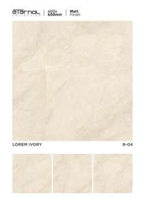 Carreaux de porcelaine décoratifs mats de qualité supérieure 600x600 mm (24x24 po) – Carreaux de sol en céramique vitrifiée pour la conception de murs et sols intérieurs - Product Image 5