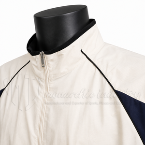 Chaqueta cortavientos impermeable, ligera, para deportes al aire libre, a prueba de viento, con cierre y cuello alto. - Product Image 6