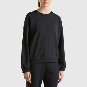 Sweat-shirt pour femme à col rond et manches longues, imprimé avec un logo personnalisé de haute qualité, idéal pour l'hiver, meilleur prix, qualité supérieure - Product Image 1