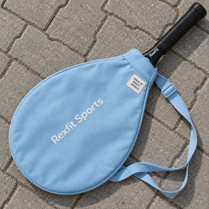 Sac de raquette de padel avec bandoulière réglable, housse en tissu imprimée avec logo personnalisé pour clubs, entraînement et sports d'équipe, sac personnalisable - Product Image 1