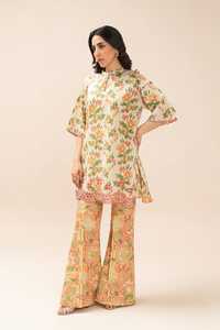 Ensemble de robe en coton imprimé, vêtements indiens et pakistanais, collection d'été, doux et respirant, tenue pour femmes en 3 pièces, à porter au quotidien - Product Image 2