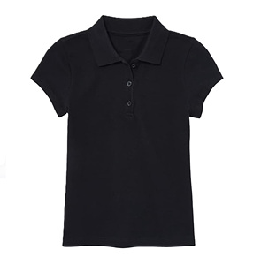 Chemises Polo pour Filles à la Mode, Vente Chaude, Design Personnalisé, Couleur Unie, Tricotées, Manches Courtes, 100% Coton, Écologiques - Product Image 3