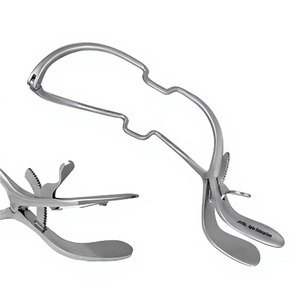 Écarteur buccal à cliquet Jennings de 5 pouces, instrument chirurgical dentaire en acier inoxydable réutilisable pour usage médical oral - Product Image 1