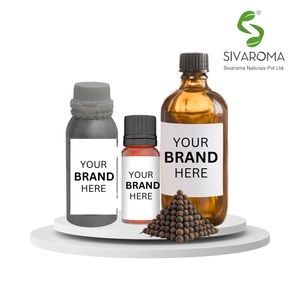 Aceite Esencial de Cubeb 100% Puro Destilado al Vapor para Formulación de Fragancias Industriales, Aplicaciones Cosméticas, Producto Aromático - Product Image 2