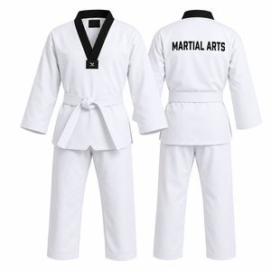 Uniforme de Artes Marciales Personalizado con Logotipo de Fábrica al por Mayor, Kimono de Judo, BJJ, Jiu Jitsu, Karate, Traje de Taekwondo WTF, ITF, BBJ - Product Image 1