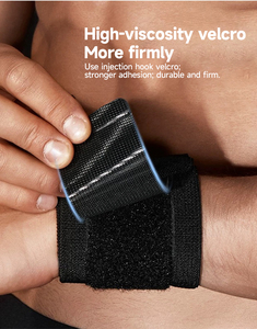 Nouveaux sangles de poignet antidérapantes robustes pour la musculation et le fitness avec protection professionnelle, sangles de levage personnalisées - Product Image 4