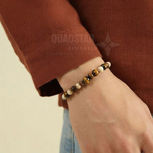 Conjunto de Dos Piezas para Hombre, Diseño Moderno, Transpirable, Informal, para Verano, Color Sólido, Logotipo Personalizado, Felpa, Poliéster/Algodón - Product Image 6