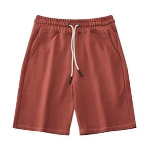 Nouveautés Shorts en coton premium jaune moutarde pour hommes - Shorts décontractés d'été confortables avec cordon de serrage - Product Image 6