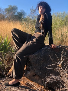 Wide Leg Pants with Drop Crotch Loose Fit Comfortable Festival <b>Trousers</b> for Women Wholesale Bulk - Product Image 1