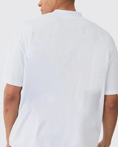 Ensemble streetwear d'été pour hommes, prix de gros, t-shirt oversize et short, tenue décontractée deux pièces, logo personnalisé, coupe ample, ensemble en coton - Product Image 5