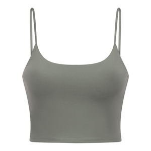 Débardeur décontracté rose pour femme, tricoté, couleur unie, respirant, extensible, coupe ample, col rond, pour l'été - Product Image 3