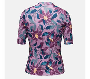 Maillot de cyclisme floral pour femmes, maillot de cyclisme personnalisé à imprimé floral, maillot de cyclisme de performance pour femmes - Product Image 5