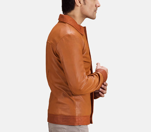 Chaqueta de Cuero Genuino para Hombre, Diseño Original, Hecha a Medida, Estilo Moderno, para Invierno 2026, Talla Adulto - Product Image 3