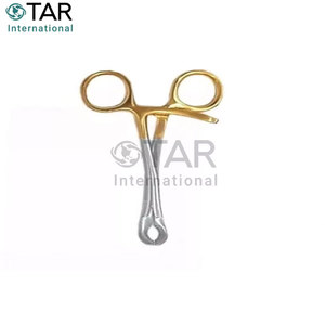 Juego de 10 Pinzas de Reducción Ósea, Instrumentos Médicos Quirúrgicos Chapados en Oro, Cirugía Ortopédica, Acero Inoxidable de Primera Calidad - Product Image 4