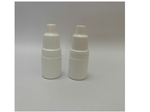 ขวดหยดพลาสติก PP สีขาวทรงกระบอก APS ขนาด 5-15 มล. สำหรับเครื่องสำอาง ฝาเกลียวปิดผนึก ก้นแบน รุ่น C0078 สามารถพิมพ์ได้ - Product Image 1