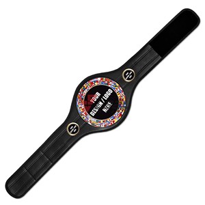 Cinturón de Campeonato de Lucha Libre con Logotipo Personalizado, Correa de Cuero, Talla Adulto Unisex, Cinturón de Título de Artes Marciales de Alta Calidad con Placas de Metal de Latón - Product Image 5