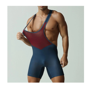 Combinaison de lutte personnalisée OEM double face avec logo, légère, extensible dans 4 directions, équipement de combat haute densité - Product Image 1