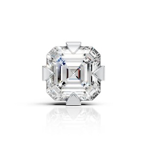 Pendientes de Diamantes en Plata para Hombre, Joyería de Lujo con Moissanita, Baño de Rodio - Product Image 2