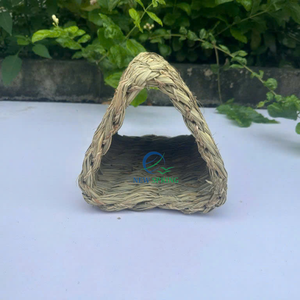Beautifully handcrafted Vietnamese <b>storage</b> <b>baskets</b> made from <b>soft</b>, durable, and eco-friendly woven grass. - Product Image 6