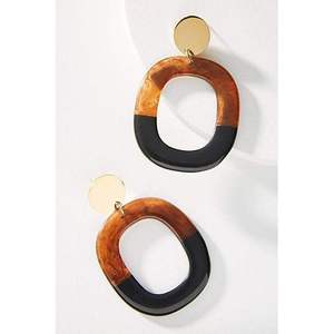 Luxury Handmade <b>Resin</b> <b>Earrings</b> Premium Quality Material Elegant Party Beading Supplies Durable Lightweight Comfortable - Product Image 2