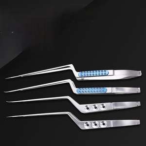 Tijeras Microquirúrgicas Manuales en Forma de Pistola de Acero Inoxidable y Titanio, Instrumento de Plástico para Cirugía Cerebral de Dentavex - Product Image 4