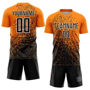 High Quality Printed Front New Unisex Football Referee Jerseys Short Sleeve Breathable Quick-drying <b>Soccer</b> Uniforms 100% - Product Image 5