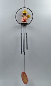 Campana de Viento Hanuman de 90MM, Material PVC/ABS, Campana Decorativa Colgante, Decoración Espiritual Feng Shui para el Hogar y la Oficina, Regalo - Product Image 2