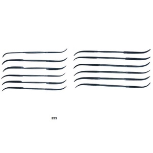 Iron File Riffler Set of 12 Pieces 14cm Jewelry Making Tools in Plastic Pouch - Product Image 2