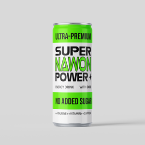 NAWON 250ml Sweet Flavor HALAL Certified Energy Drink Can 500mg Taurine Caffeine Ready Drink 10 Brix Black Custom <b>Beverage</b> - Product Image 2