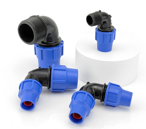 Conector de Tubo de Plástico Reductor Tipo Bloqueo, Conexión Rápida PP con Rosca NPT para Riego - Product Image 2