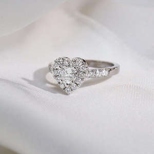 IGI/GIA Lab Grown Cut Diamond Anillo fino unisex Vintage 14K Oro amarillo para boda/aniversario/anillo de compromiso de fiesta para unisex - Product Image 3