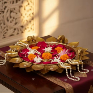 Metal <b>Candle</b> Bowl With <b>Floating</b> <b>Candles</b> For Elegant Home Decoration And Relaxing Ambient Lighting Experience In Living Room - Product Image 1