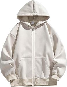 Sudadera con Capucha para Hombre, Transpirable, para Viajes al Aire Libre, con Bolsillo Frontal, Cierre Completo, Forro Polar Deportivo de Alta Gama - Product Image 1