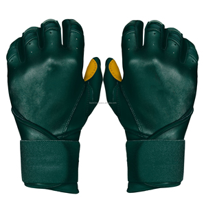 Guantes de bateo de béisbol profesionales con agarre antideslizante, cuero transpirable para entrenamiento y juegos de jóvenes y adultos LBBG-0047 - Product Image 5