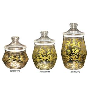 D'or conception hermétique acrylique bonbons cartouche - Product Image 4