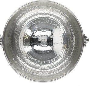 Ice Cube Tray Champagne <b>Cooler</b> Punch Bowl Metal Stylish <b>Drinks</b> <b>Cooler</b> for Cocktails Wine Beer Customizable - Product Image 2