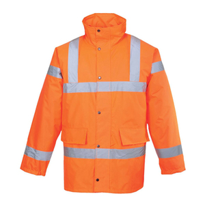 100% Waterproof Safety Jackets for <b>Men</b> Hi Vis Reflective Work Jackets Construction <b>Rain</b> <b>Coats</b> Best Quality Security Jackets - Product Image 1