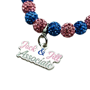 Crystal Bling <b>Bracelet</b> with Associate Charm <b>Stretch</b> Wrist <b>Bracelet</b> Fashion Jewelry Accessory for Women Everyday Gift Wear - Product Image 2