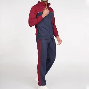 Survêtement de sport unisexe tendance à col montant, vêtements d'entraînement actifs confortables, logo personnalisé, manches longues et sweat à capuche zippé - Product Image 2
